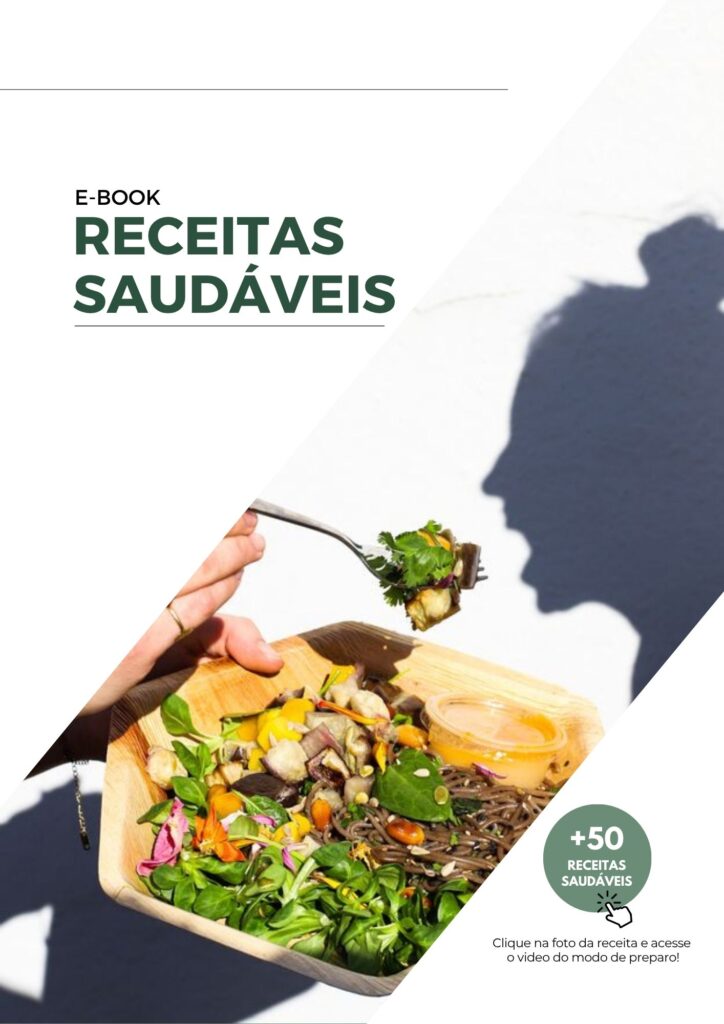E-book de receitas saúdaveis